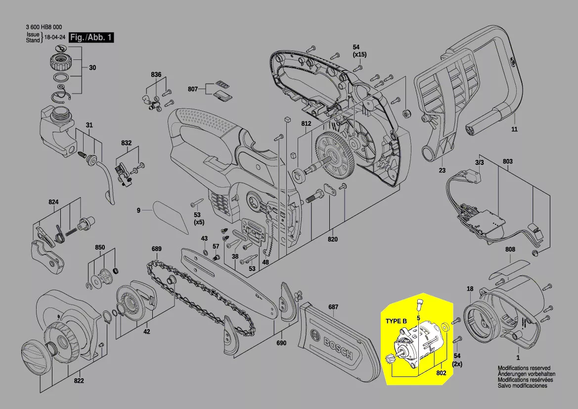 moteur à courant continu réf. F 016 F05 154 Bosch